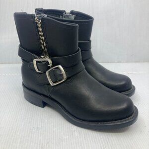 BOULET biker motorcycle western cowboy ankle womens boots sz 6 C Never worn